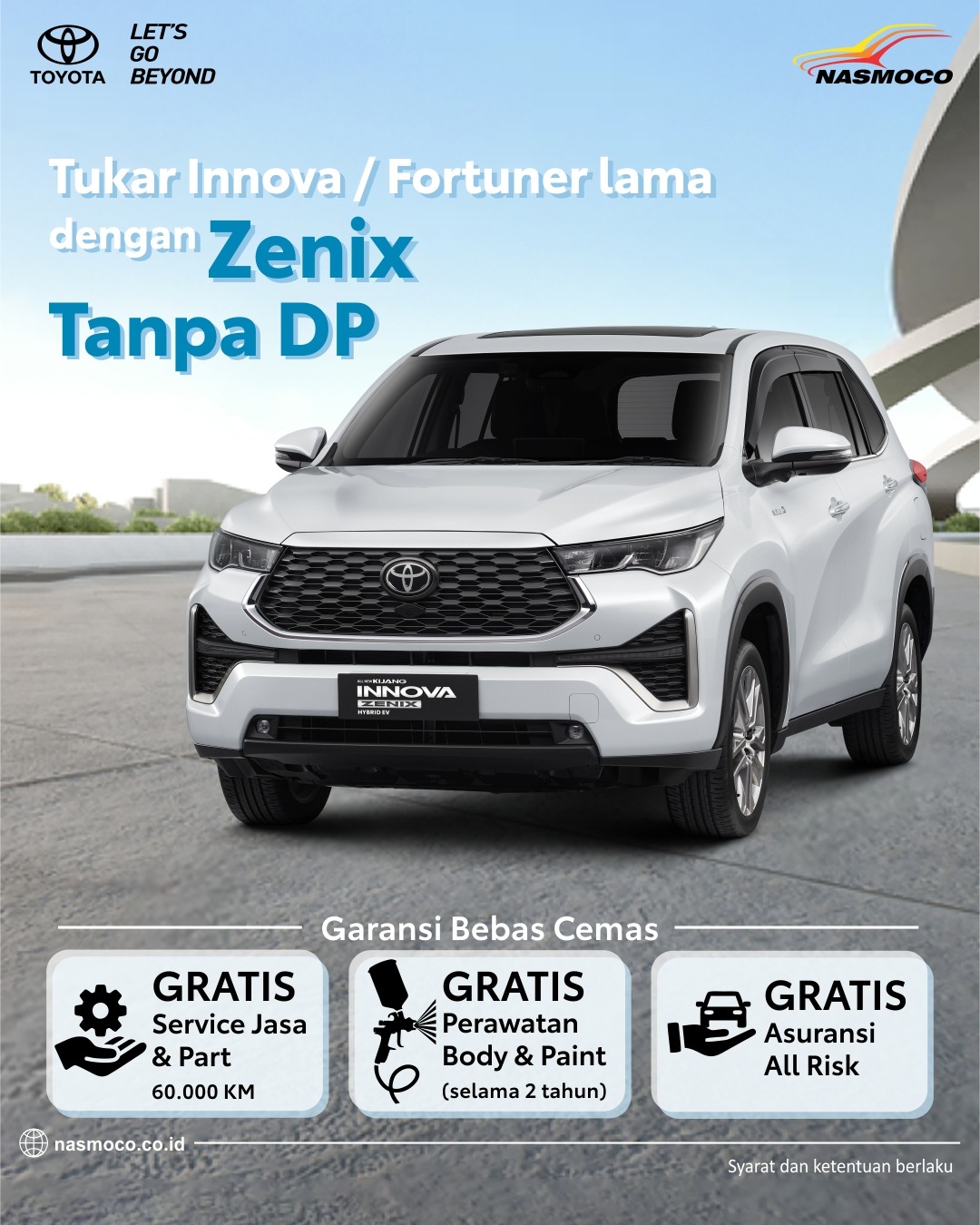 Innova Zenix Tanpa DP
